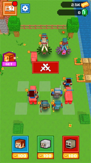 方塊創世合成與對戰