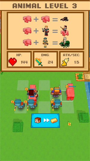 方塊創世合成與對戰