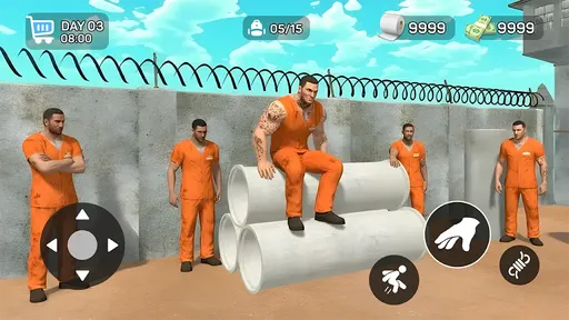 監(jiān)獄逃亡挖掘與狂奔