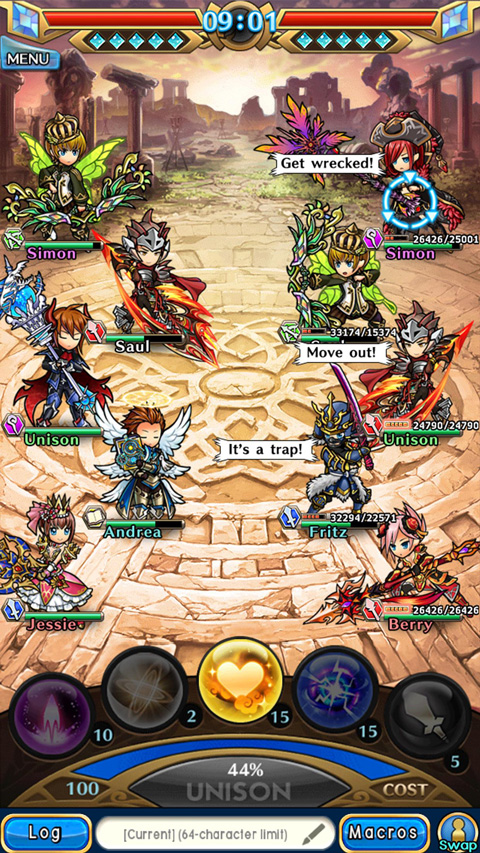 尤尼森聯盟國際服(Unison League)