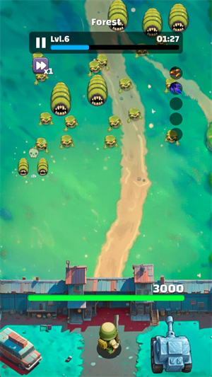 僵尸要塞放置防御