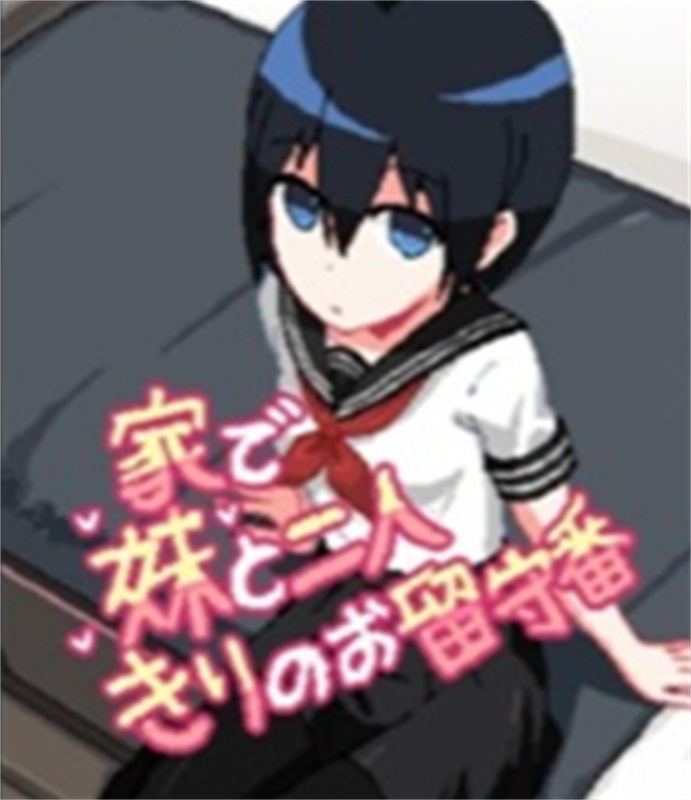 和妹妹兩個人看家