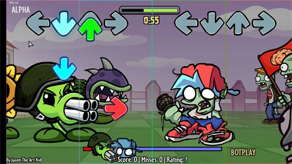 fnf植物大戰(zhàn)僵尸模組 fnf植物大戰(zhàn)僵尸模組